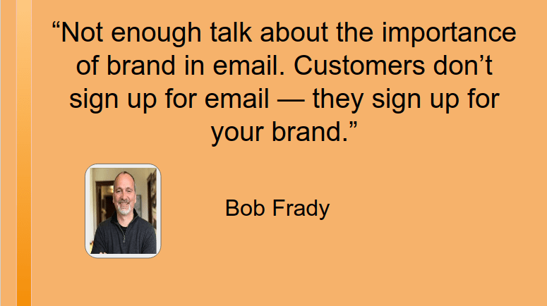 Email Marketing quote by Bob Frady