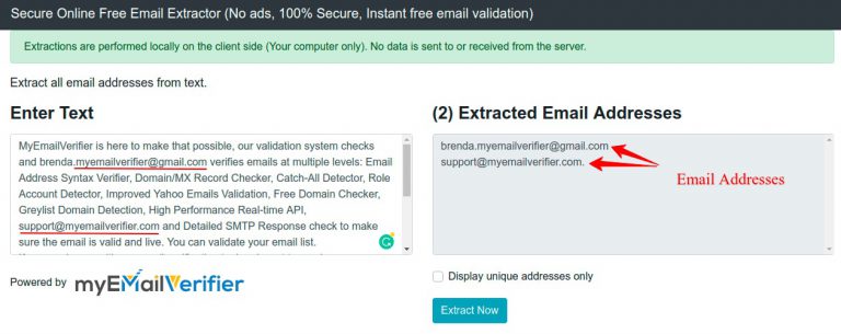 email extractor google extension