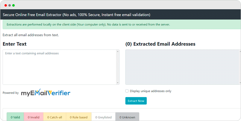 bulk email extractor online