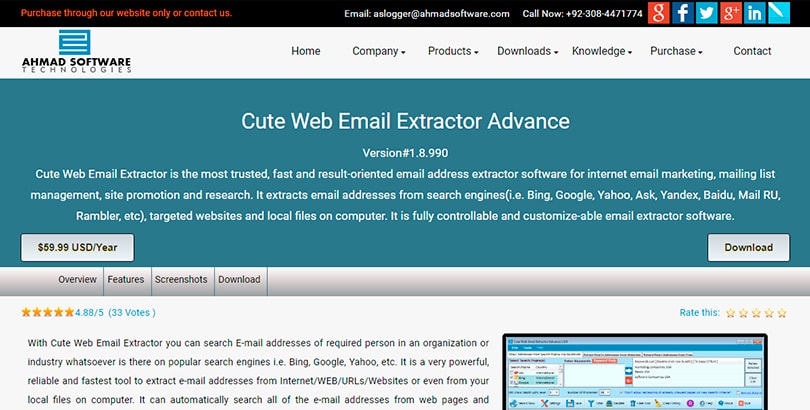 best email extractor lite 1.4