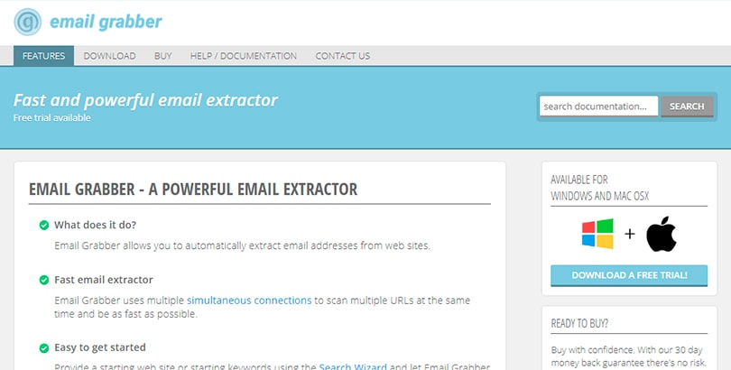 email grabber free