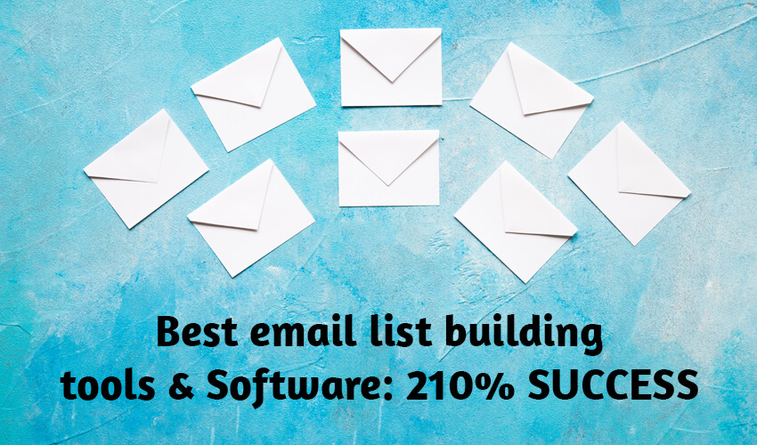 Best email list building