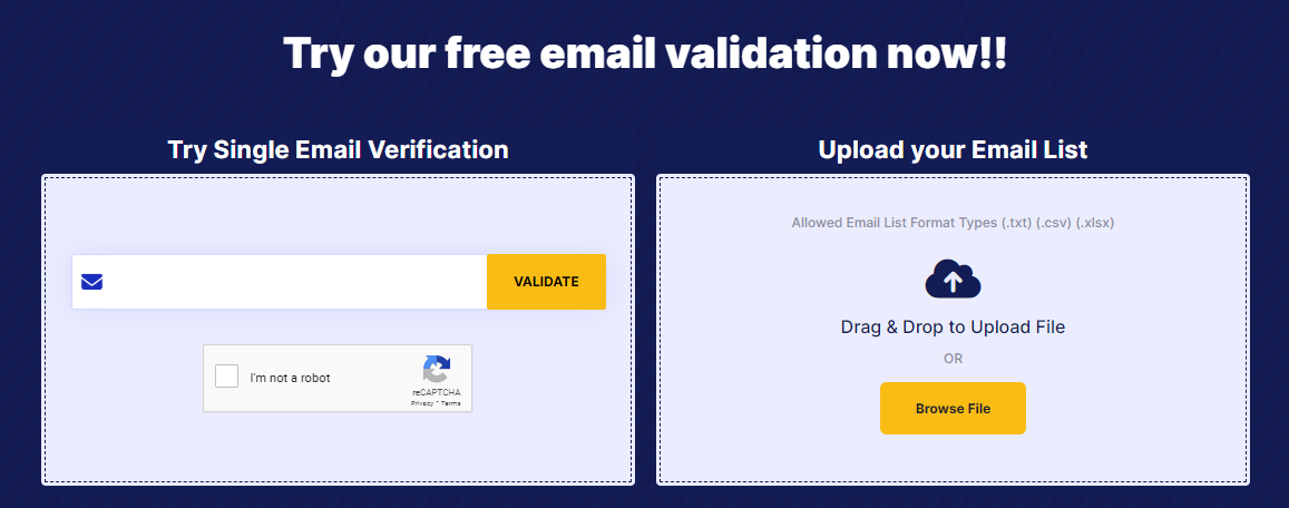 Free Bulk Email Verification Tool - MyEmailVerifier