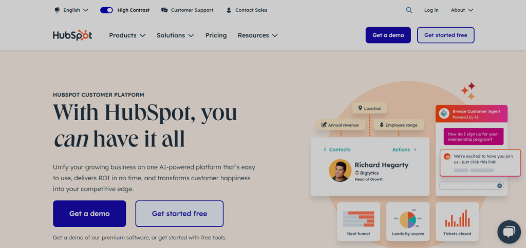 hubspot-free-email-marketing-tools