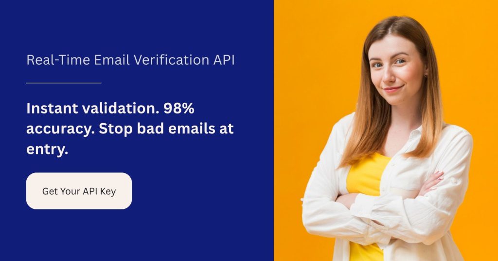 Real-Time Email Verification API