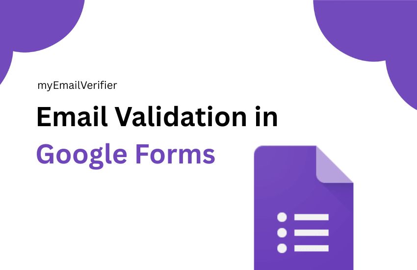 Email Validation in Google Forms