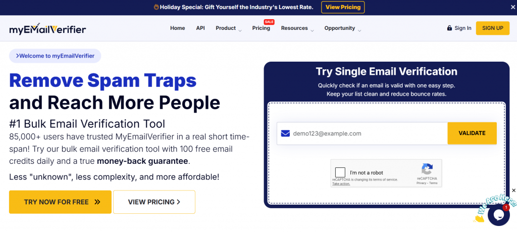 myEmailVerifier top email verification tool 2026