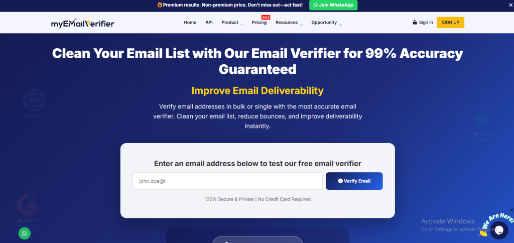 affordable bulk email verification tools