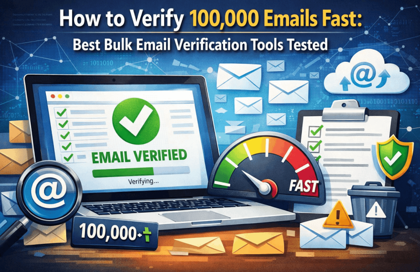 How to Verify 100,000 Emails Fast Best Bulk Email Verification Tools Tested