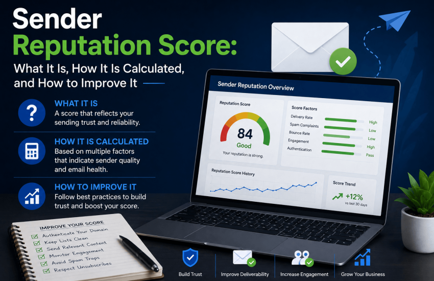 Sender Reputation Score What It Is, How It Is Calculated, and How to Improve It