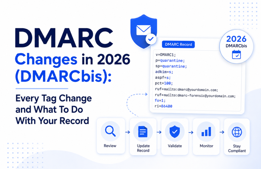 DMARC Changes in 2026 (DMARCbis) Every Tag Change and What To Do With Your Record